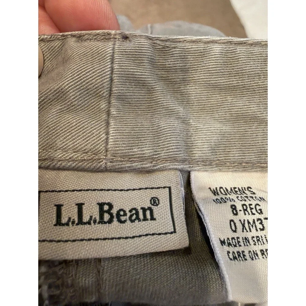 LL Bean Shorts Women's 8-Reg Tan 6